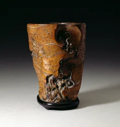 Root Brushpot, Qing Dynasty 1644-1912, 18th-19th Century